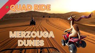 We went to Morocco with Expediciones Sin Código Postal. Quad ride through Merzouga Dunes. Raw sound