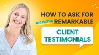 Using Client Testimonials to Stand Out Online