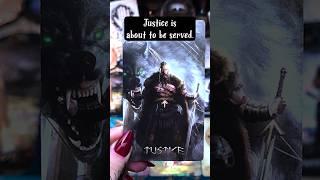 You will see justice being served karma is working in your favor #tarot #youtubetarot