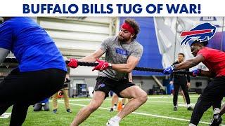 Buffalo Bills Tug Of War Competition In Offseason Workouts!