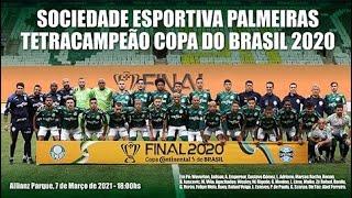 PALMEIRAS TETRACAMPEÃO DA COPA DO BRASIL!!!!