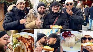 WEIHNACHTSMARKT FOOD TOUR DURCH MÜNCHEN  mit @Oguzhanlive, @Mausabii & @__jussef