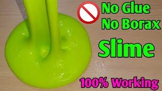How To Make Slime Without Glue Or Borax l How To Make Slime With Flour and Sugar l DIY No Glue Slime