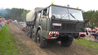 Tatra 813 8x8 über Stock und Stein- Schlepperfreunde- Koblenz-am-Knappensee 13.08.2023