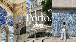  Porto Vlog | eating LOTS of food in porto portugal, douro river, exploring different beaches etc