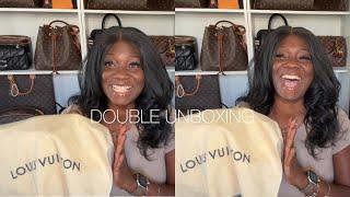 DOUBLE UNBOXING| LOUIS VUITTON| THE MOST BEAUTIFUL BAGS IN MY ENTIRE COLLECTION