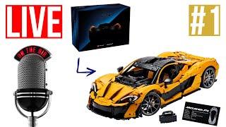 LEGO Technic McLaren™ P1 unboxing und LIVE build - 1 | Set 42172