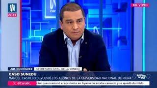 Canal N: entrevista al secretario general de la Sunedu