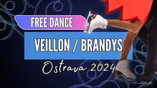 Layla VEILLON / Alexander BRANDYS (CAN) | Junior Ice Dance Free Dance | Ostrava 2024