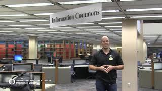 McDermott Library Virtual Tour: Information Commons