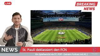 FC St. Pauli x 1. FC Nürnberg: Spiel-Zusammenfassung (Video)