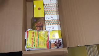 Order No 1210 - Packing Karachi Bakery \ Almond House \ Vellanki Foods \  PullaReddy Shipping to USA