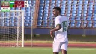 Emmanuel Banda Goal Afcon, Sierra Leone vs Zambia (0-2), Goals Results/Highlights Afcon Qualifiers.