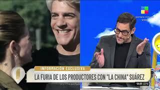 INFORMACIÓN EXCLUSIVA: LA FURIA DE LOS PRODUCTORES DE "LA CHINA" SUÁREZ