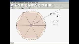 Finding Pi by Archimedes' Method