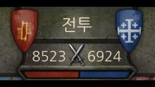 배너로드 8523 vs 6924 영혼의 한타 / Mount and Blade II Bannerlord 8523 vs 6924 Massive Battle