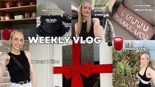 WEEKLY VLOG | Botox & Filler, Christmas Decorating, Noosa Weekend and lots of chats 🫶