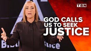 Christine Caine: God is With You in Your Suffering | A21 Biblical Justice | TBN