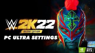 WWE 2K22 // PC FIRST GAMEPLAY // Ultra Settings