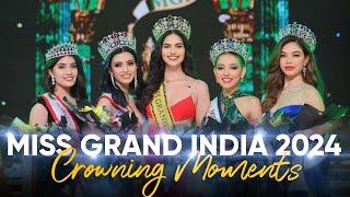 Miss Grand India 2024 -  CROWNING MOMENTS 