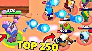 TOP 250 FUNNIEST FAILS & WINS IN BRAWL STARS