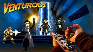 Venturous - A Superb Indiana Jones Inspired DOOM Total Conversion Mod Where You Hunt For Atlantis!