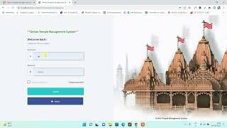 Online Temple Management System using PHP and MySQL | PHPGurukul