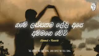 Game Lassanama Leli Ape Ammage Wewi || ගමේ ලස්සනම ලේලි අපෙ අම්මගෙ වේවී (#slowedandreverb )