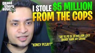 BEST POLICE CHASE EVER (Part 2/2) - GTA 5 Gameplay Pakistan (URDU/HINDI)