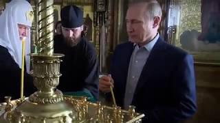 Orthodox Patriarch of Moscow receives President Putin in Valaam Monastery