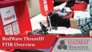 RedWave ThreatID Portable FTIR - Module Overview