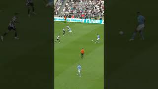 Haaland reacts to De Bruyne pass & Silva goal