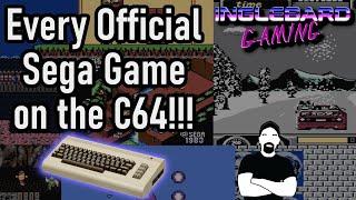 Every Official Sega Game On C64 | Commodore 64