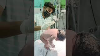 newborn baby after birth #crying #motivation #viral vedio #nursing work #gnm