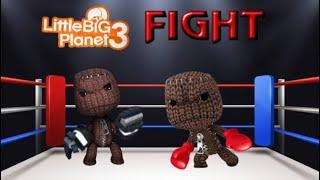 Little Big Planet 3 - Fighting Game Sackbots (LBP Smash Bros / Street Fighter Style, Version 4)