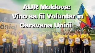 Partidul Aur Moldova: Vino Voluntar in Caravana Unirii