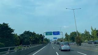 Trip perjalanan dari Jakarta menuju exit toll Sentul 1 Bogor        #viofo