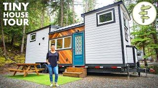 Woman's Modern Tiny House is Super Spacious & Functional