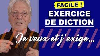 Un bon exercice de diction