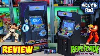 Street Fighter II Replicade! Mini Arcade With Extra Fight Stick Review!