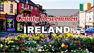 Roscommon County Ireland 4k Revolution  |Town Tour longford to Roscommon 29 Km Drive #ireland