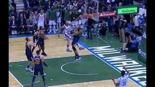 Giannis Antetokounmpo Throws Down Disrespectful Dunk over Rudy Gobert at End of Bucks vs. Jazz