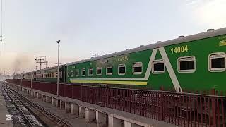 Evening trains departure video with some shunting in Rawalpindi Yard......