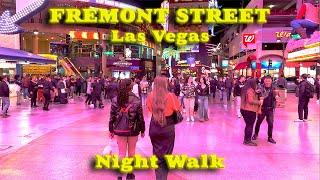 LAS VEGAS 2024 Saturday Night on Fremont Street