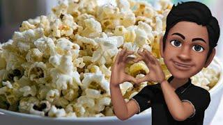 Butter Popcorn | How to make popcorn at home | Arunika's Kitchen #YTShorts #YouTubeShorts #Shorts