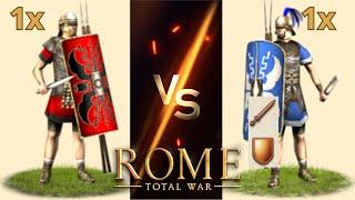 Are Principes More Cost Efficient Than Early Legionary Cohorts in OG Rome: Total War?