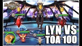 SUMMONERS WAR : Lyn the Light Amazon -vs- ToA Floor 100