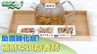 助潤肺化痰！ 補肺茶滋陰養肺 健康2.0