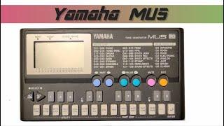 Yamaha MU5 playing some DOS-games music