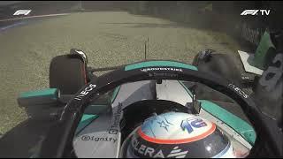 Andrea Kimi Antonelli Onboard Crash During FP1 Italian Grand Prix 2024